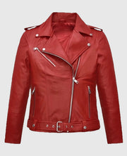 Kathryn Newton Freaky Biker Leather Jacket