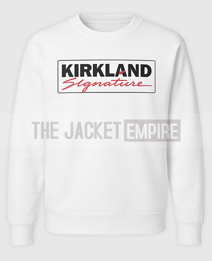 Kirkland Signature White Sweatshirt