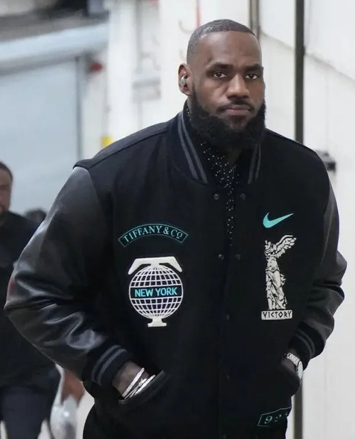 Lebron James Tiffany & Co Black Jacket