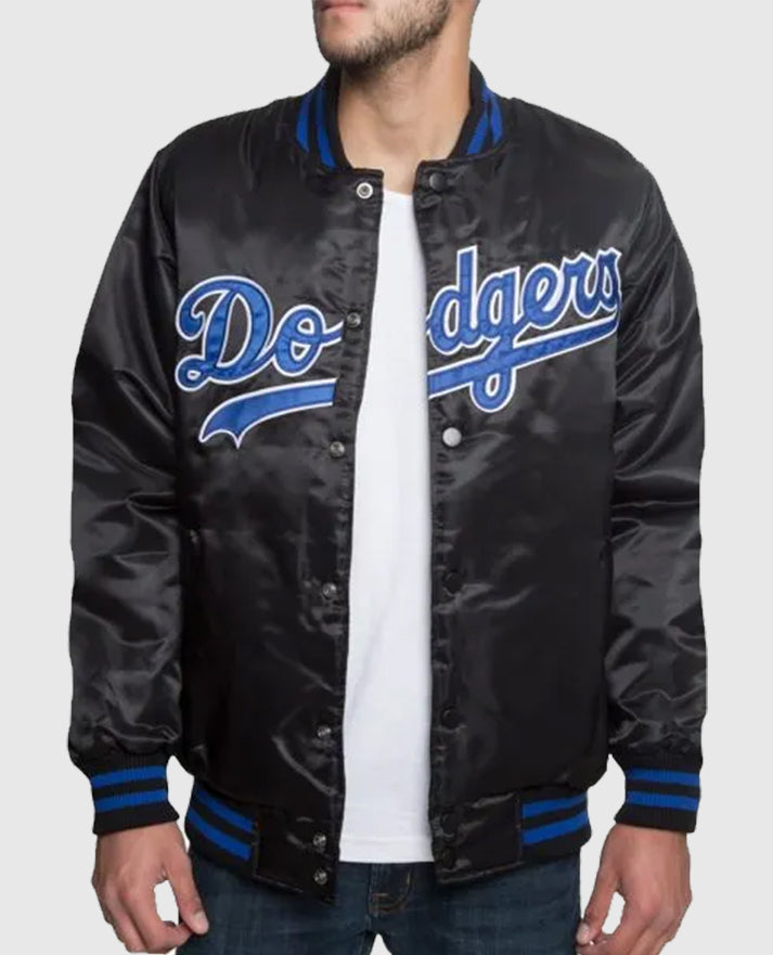 Los Angeles Dodgers Black Jacket