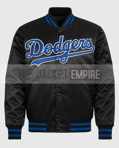 Los Angeles Dodgers Black Varsity Jacket