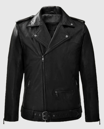 Men's Riding Rutland Black Leather Jacket