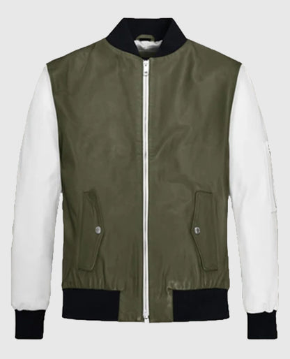 Men’s Coach Varsity Leather Jacket