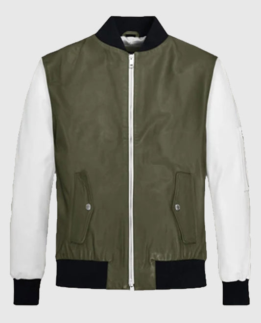 Men’s Coach Varsity Leather Jacket