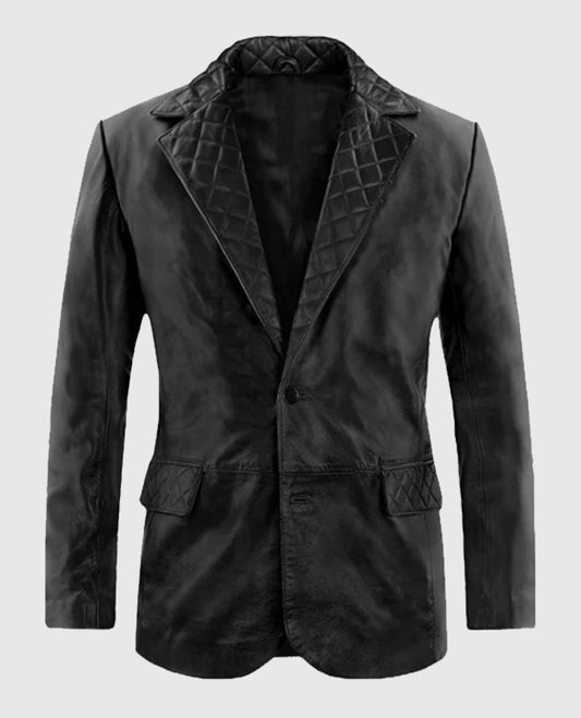 Men’s Harper Leather Blazer