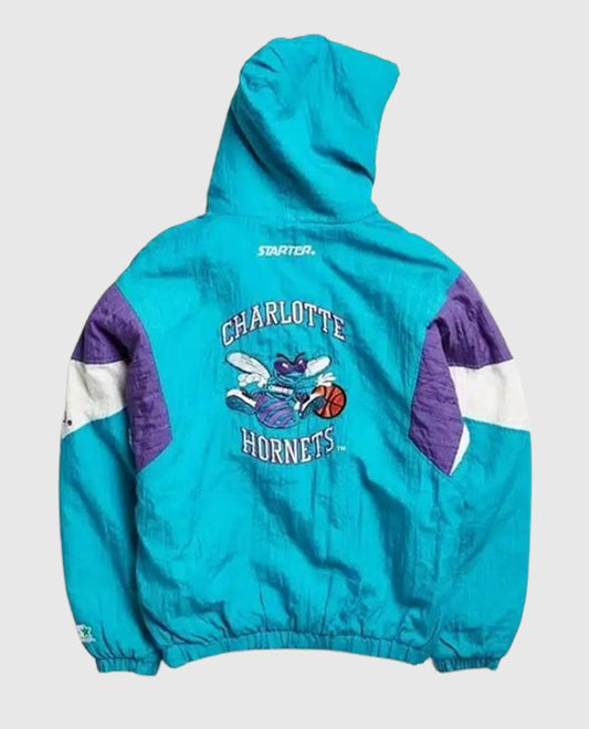 NBA Charlotte Hornets Multi Color Starter Jacket