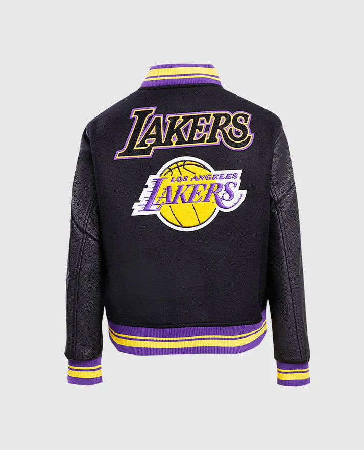 NBA Los Angeles Lakers Womens Letterman Jacket