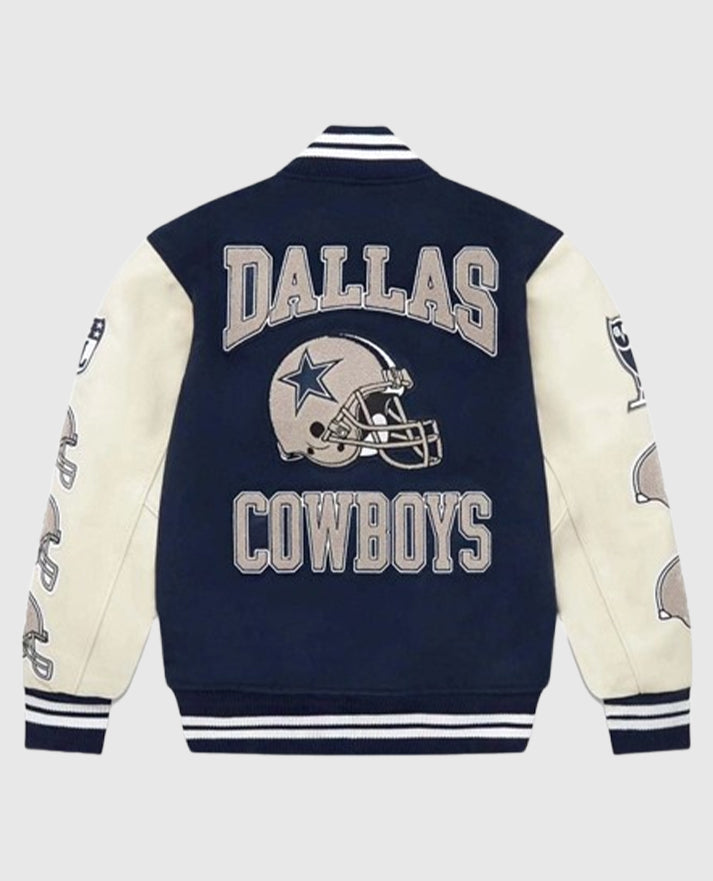NFL Dallas Cowboys Navy Varsity Jacket