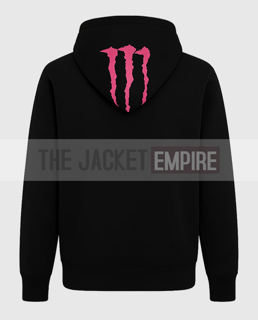 Pink Monster Pullover Hoodie