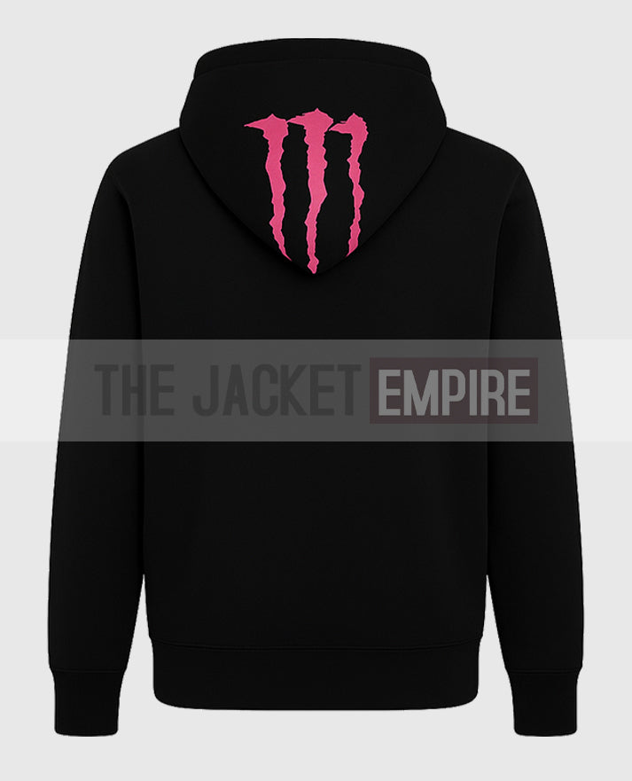 Pink Monster Pullover Hoodie