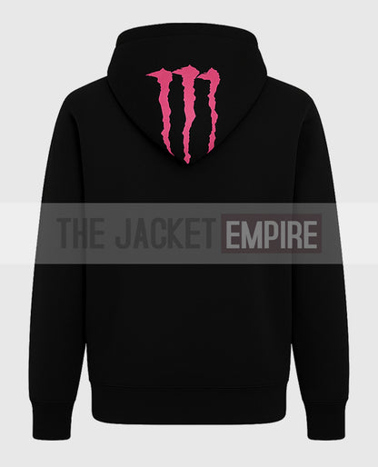 Pink Monster Pullover Hoodie