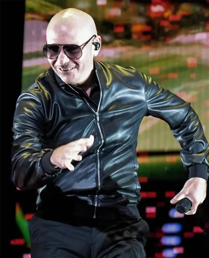 Pitbull Black Leather Jacket