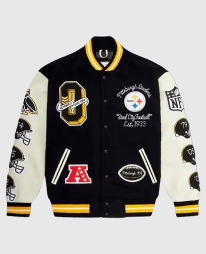 Pittsburgh Steelers Letterman Jacket