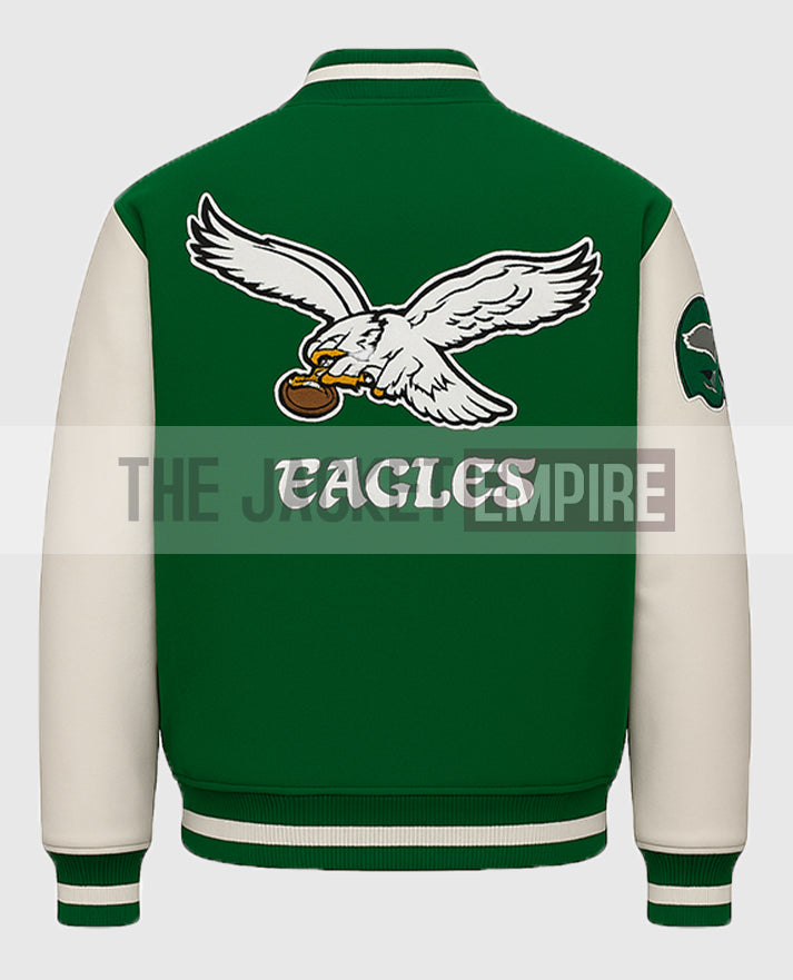 Princess Diana Philadelphia Eagles Varsity Jacket