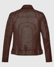 Rachel Nichols G.I Joe The Rise of Cobra Brown Collar Leather Jacket