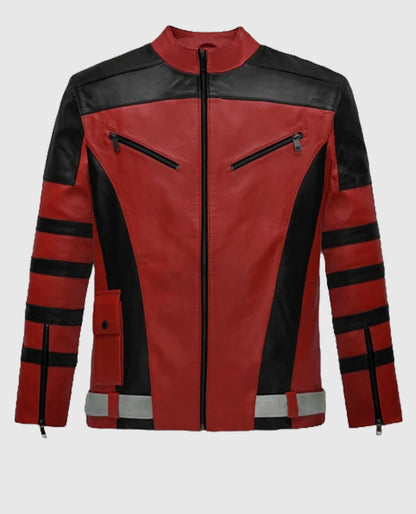 Red One Dwayne Johnson Leather Jacket