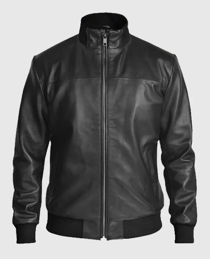 Richard Madden Leather Jacket
