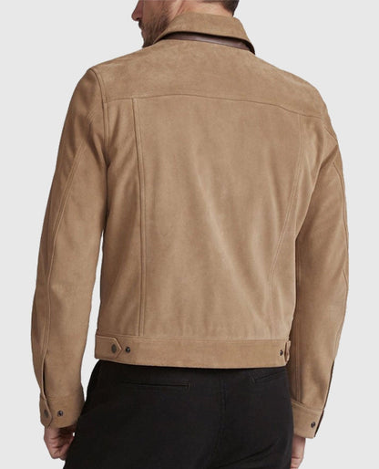 Rick Grimes The Walking Dead Season 9 Brown Suede Jacket