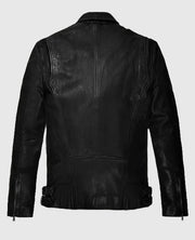 Rider Falcon Black Leather Jacket