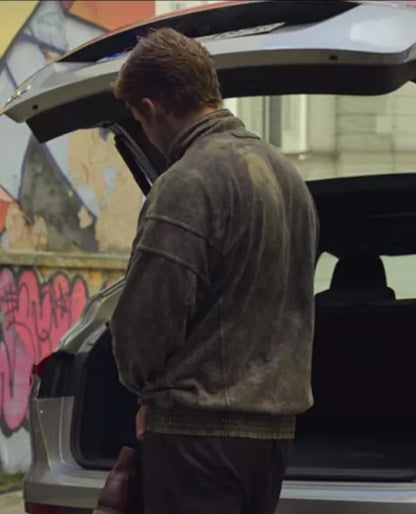 Ryan Gosling The Gray Man 2022 Gray Jacket