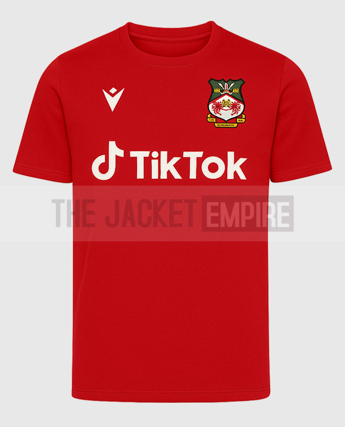 Ryan Reynolds Wrexham AFC Red Tshirt