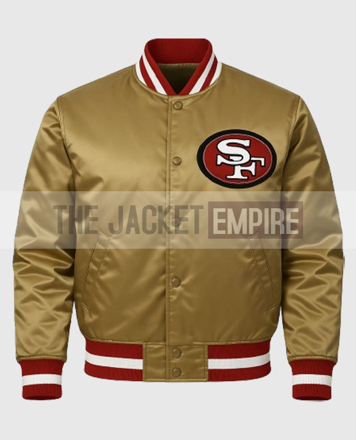San Francisco 49ers Gold Jacket