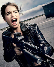 Sarah Connor Terminator Genisys Leather Jacket