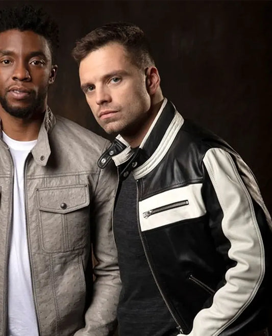 Sebastian Stan Leather Jacket