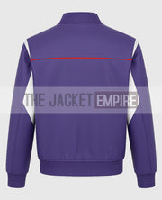 Snoop Dogg Paris 2024 Olympics Purple Leather Jacket