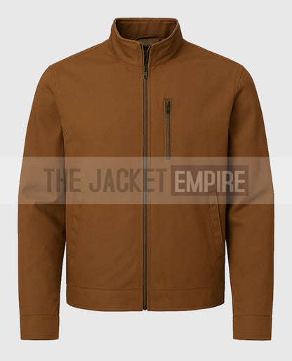 Snowfall Season 05 Peaches Brown Jacket