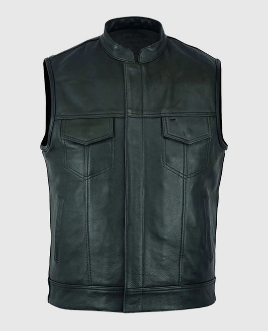 Sons Of Anarchy Inspired  Leather Vest