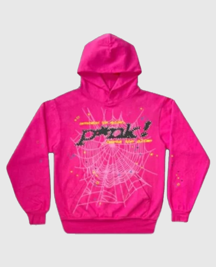 Sp5der P*nk Hoodie