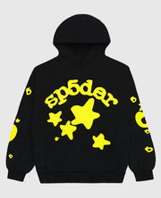 Sp5der Beluga Black Hoodie
