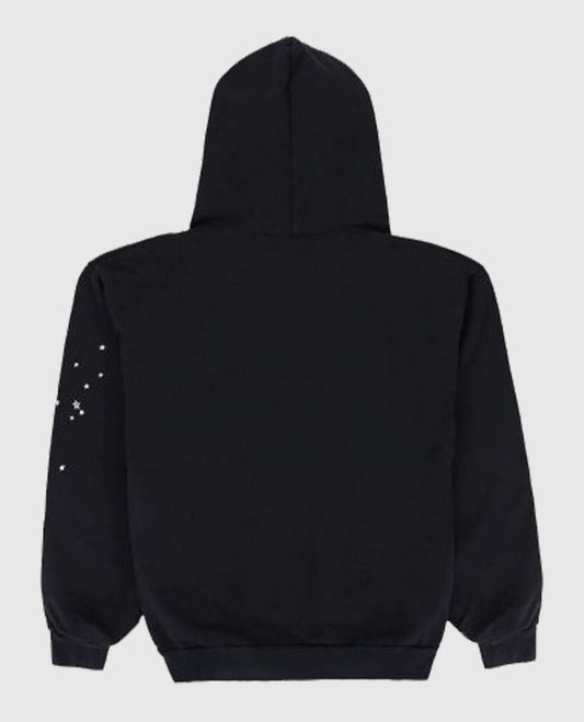 Sp5der I Heart SP5 Souvenir Black Hoodie