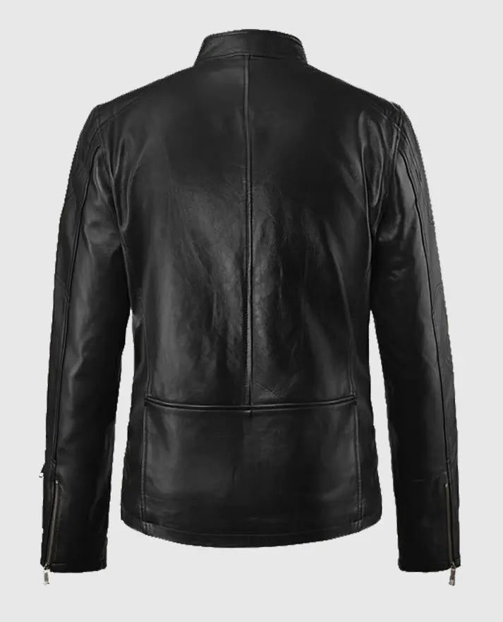 Star Trek Black Leather Jacket