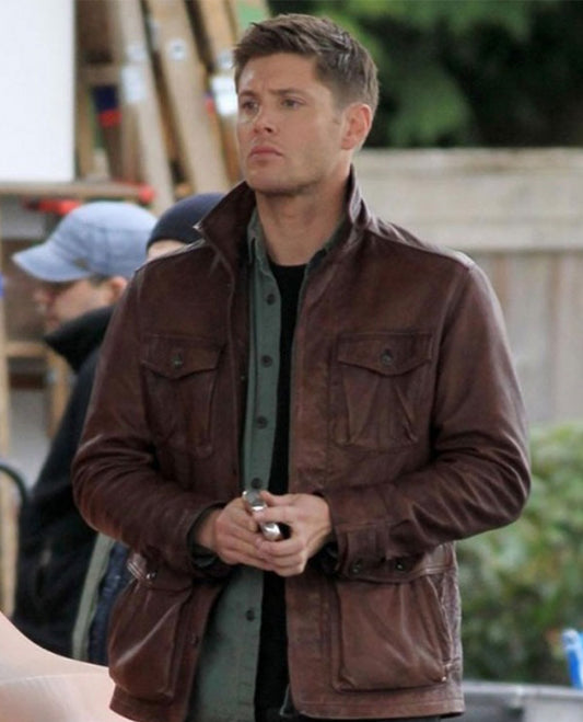 Dean Winchester in Leather Jacket