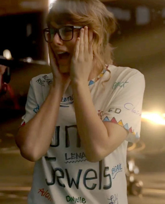 Taylor Swift White Shirt