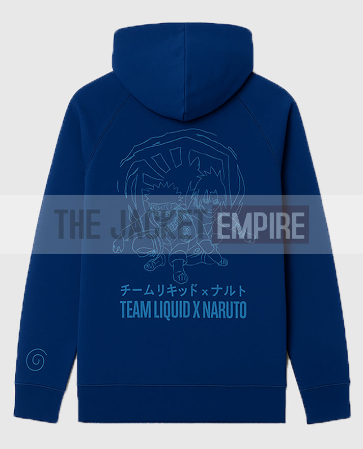 Team Liquid X Naruto 20Y Frayed Pullover Friendship Hoodie