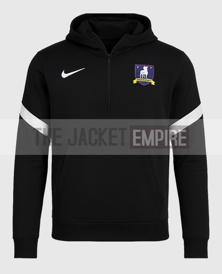 Ted Lasso Season 3 Jamie Tartt Hooded Black Track Jacket