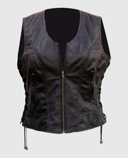 The Walking Dead Michonne Leather Vest for women