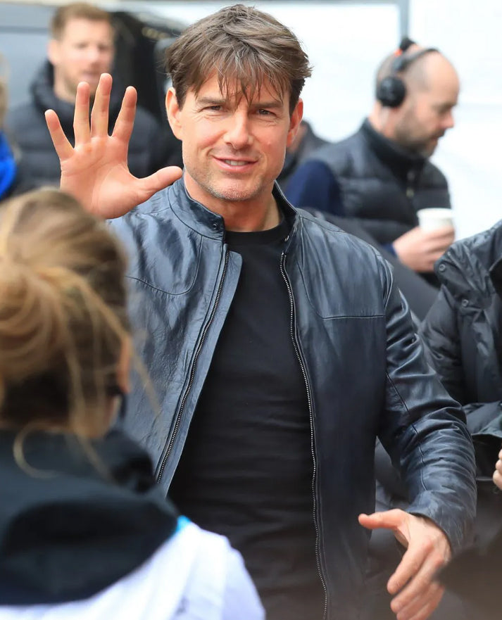Tom Cruise Mission Impossible Fallout Leather Jacket