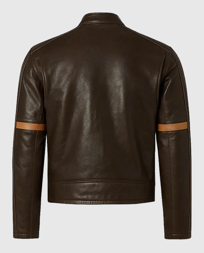 Tom Cruise War of Worlds Leather Brown Jacket