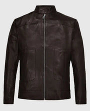 Tom Hardy This Means War Leather Brown Jacket