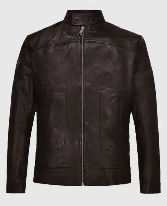 Tom Hardy This Means War Leather Brown Jacket