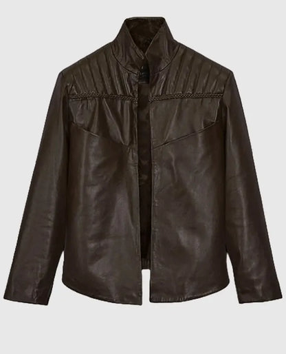 Tom Riley Da Vinci's Demons Brown Leather Jacket