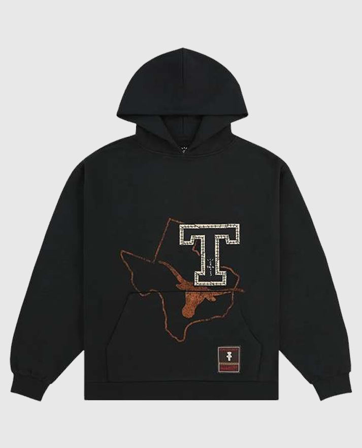 Travis Scott University Of Texas BlackHoodie