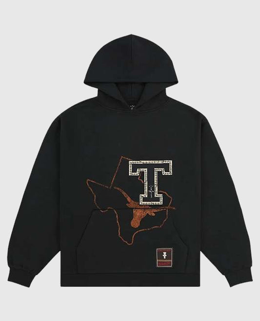 Travis Scott University Of Texas BlackHoodie