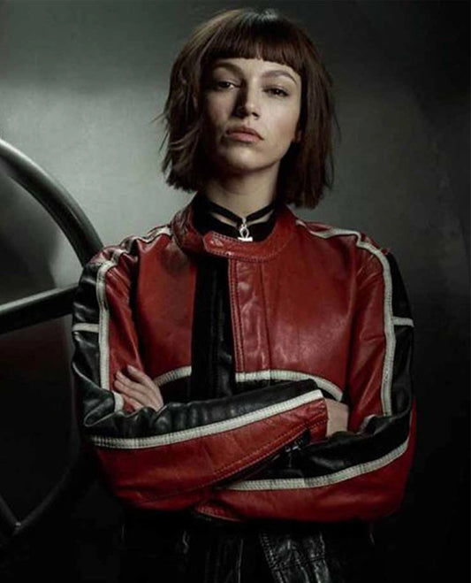 Ursula Corbero Money Heist Leather Jacket