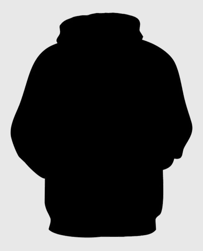 Vegeta Shadow Cool Red Vegeta Symbol Black Hoodie