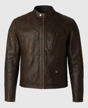 Venom Eddie Brock Biker Leather Jacket